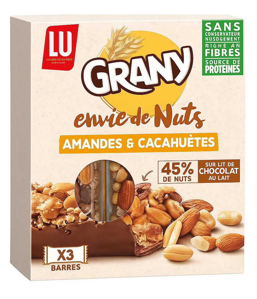GRANY - ENVIE DE NUTS 120 G