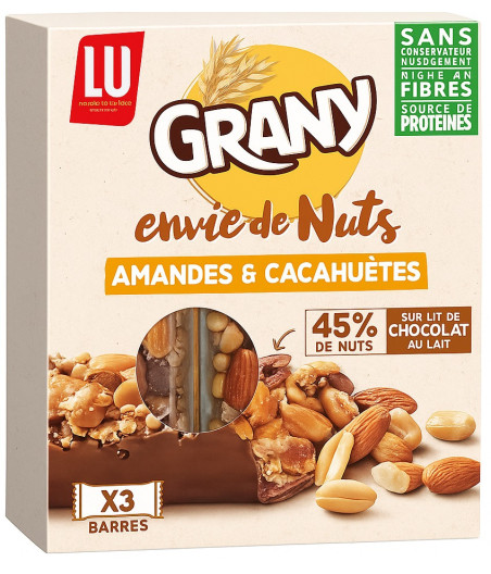 GRANY - ENVIE DE NUTS 120 G
