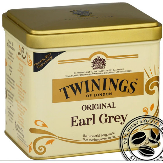 THE NOIR TWININGS THE EARL GREY COFFRET 200G