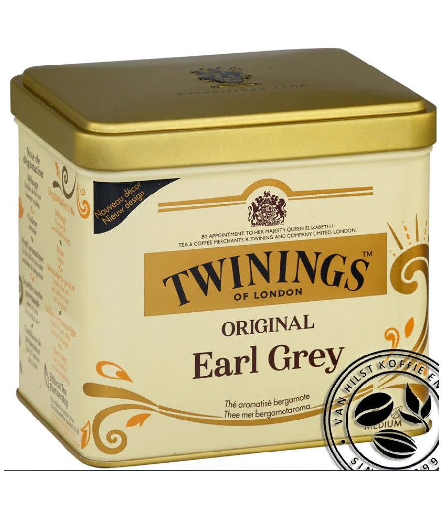 THE NOIR TWININGS THE EARL GREY COFFRET 200G