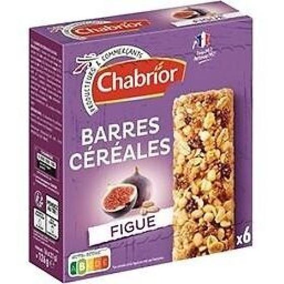 BARRES DE CEREALES A LA FIGUE X6 126 G