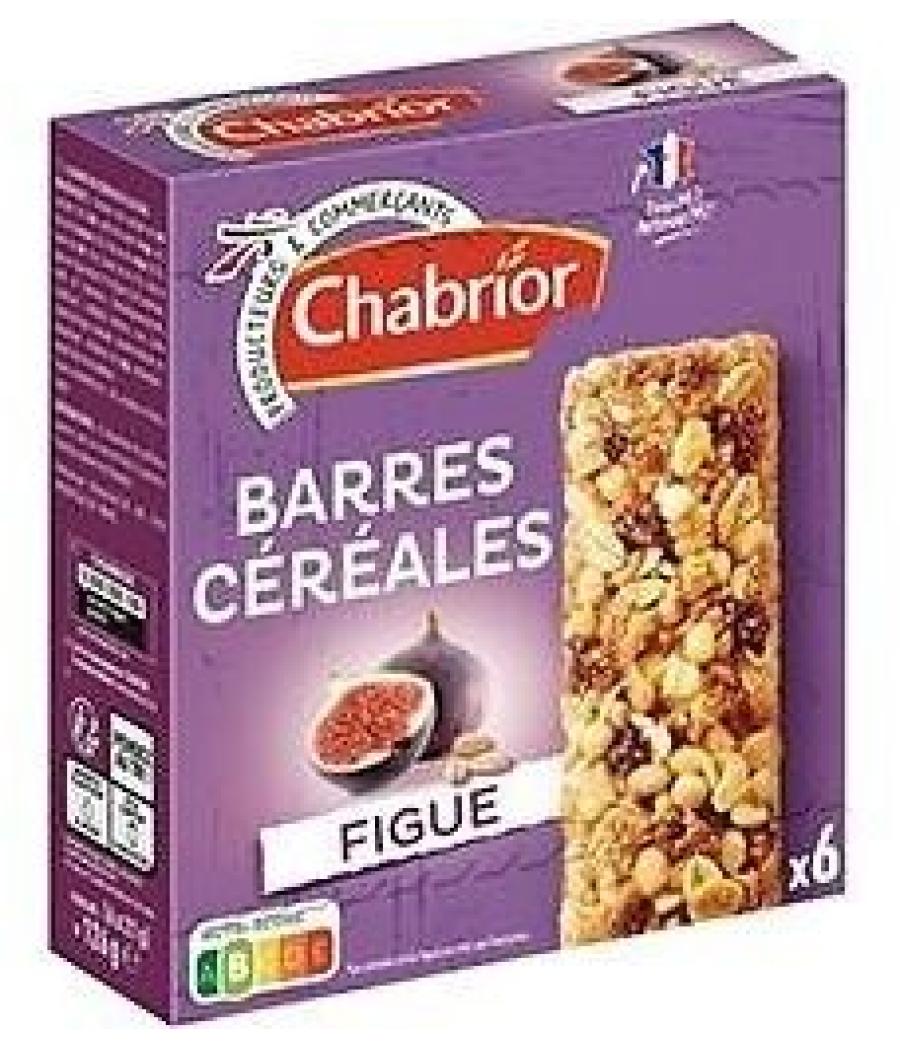 BARRES DE CEREALES A LA FIGUE X6 126 G