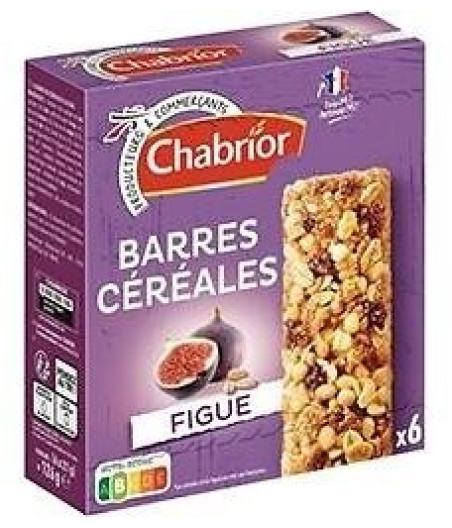 BARRES DE CEREALES A LA FIGUE X6 126 G