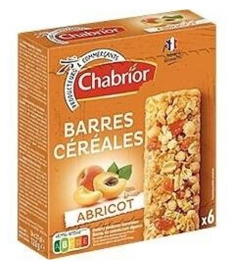 BARRES CEREALIERES A L\'ABRICOT X6 - 125 G 126 G