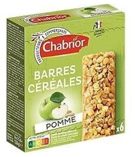 BARRES CEREALIERES A LA POMME X6 - 125 G 126 G