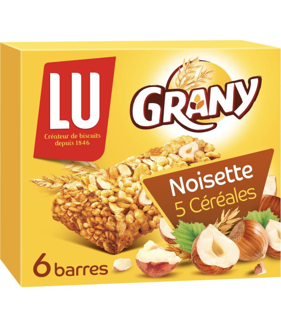 GRANY NOISETTES 5 CEREALES LU 125G