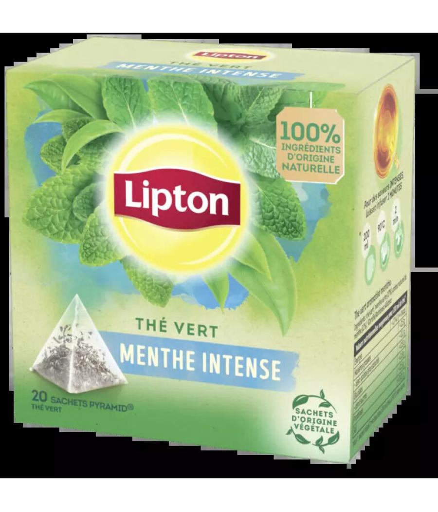 LIPTON THE VERT MENTHE INTENSE 20 SACHETS 32G