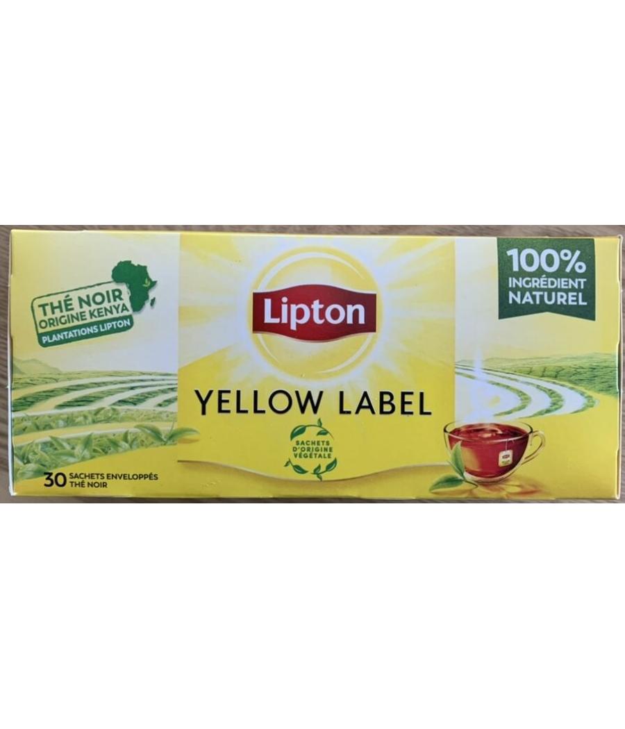 YELLOW LABEL LIPTON 30 X 2G