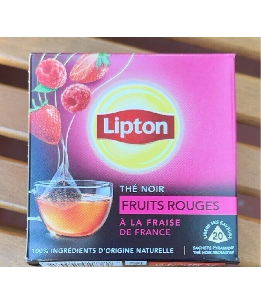 THE NOIR AUX FRUITS ROUGES LIPTON 30G