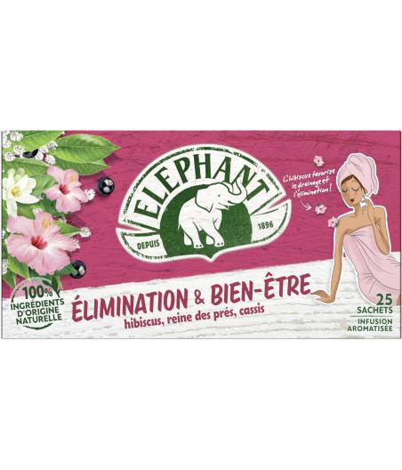 INFUSION ELIMINATION & BIEN-ETRE ELEPHANT 25 X 40G