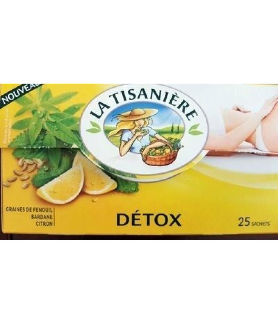 INFUSION DETOX LA TISANIERE 25 X 37,5G