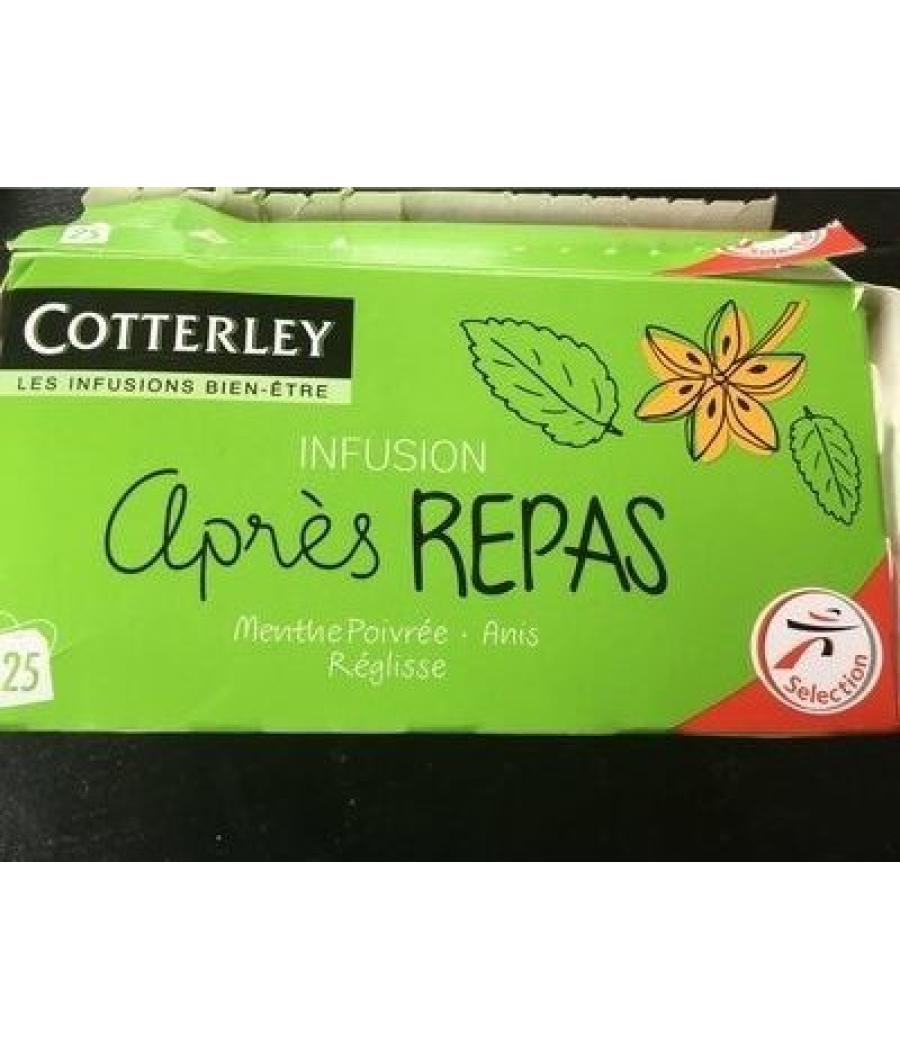 INFUSION APRES REPAS COTTERLEY UNE MARQUE INTERMARCHÉ  40G