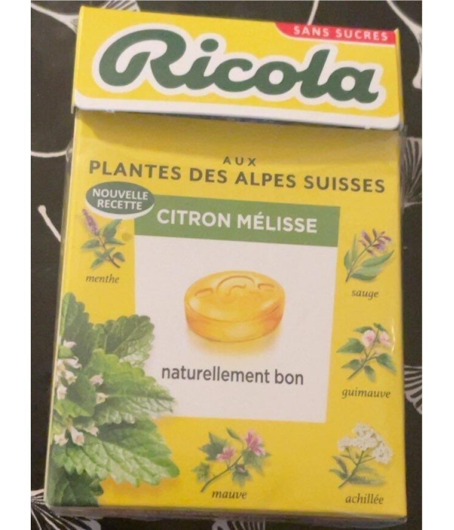BONBONS RICOLA CITRON MELISSE 50 G