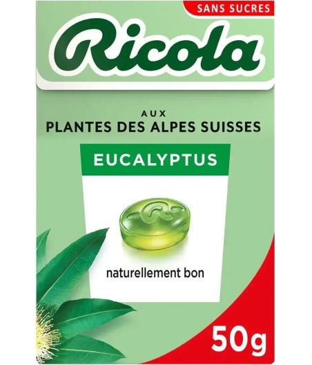 BONBONS  RICOLA EUCALYPTUS 50 G