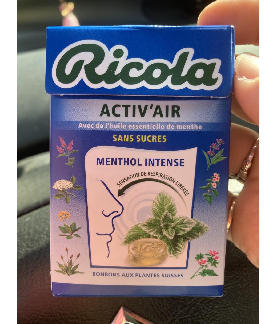 BONBONS RICOLA ACTIV'AIR 50 G