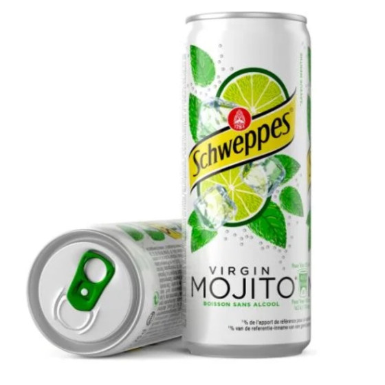 SCHWEPPES VIRGIN MOJITO 33CL