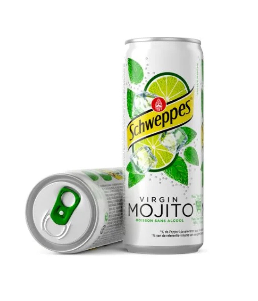 SCHWEPPES VIRGIN MOJITO 33CL