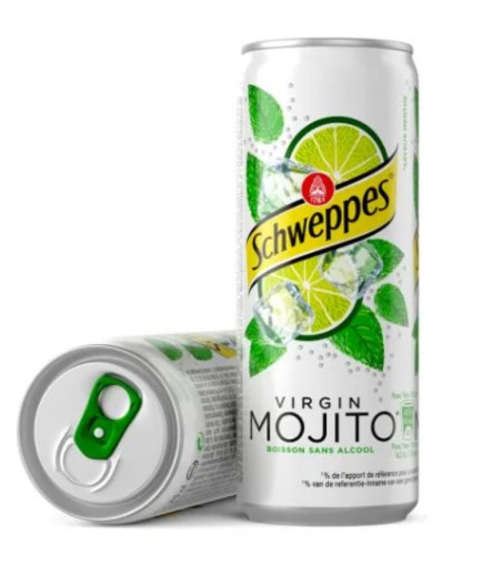SCHWEPPES VIRGIN MOJITO 33CL