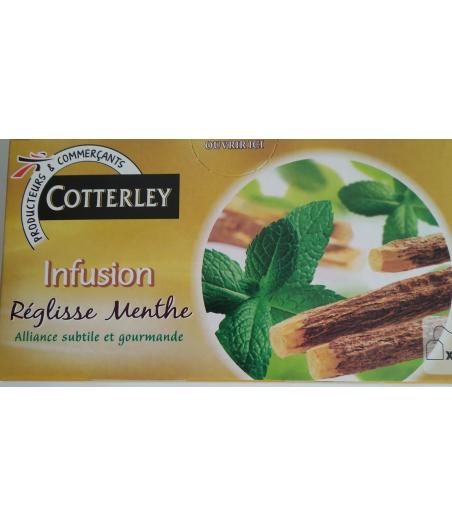 COTTERLEY INFUSION REGLISSE MENTHE 40 G