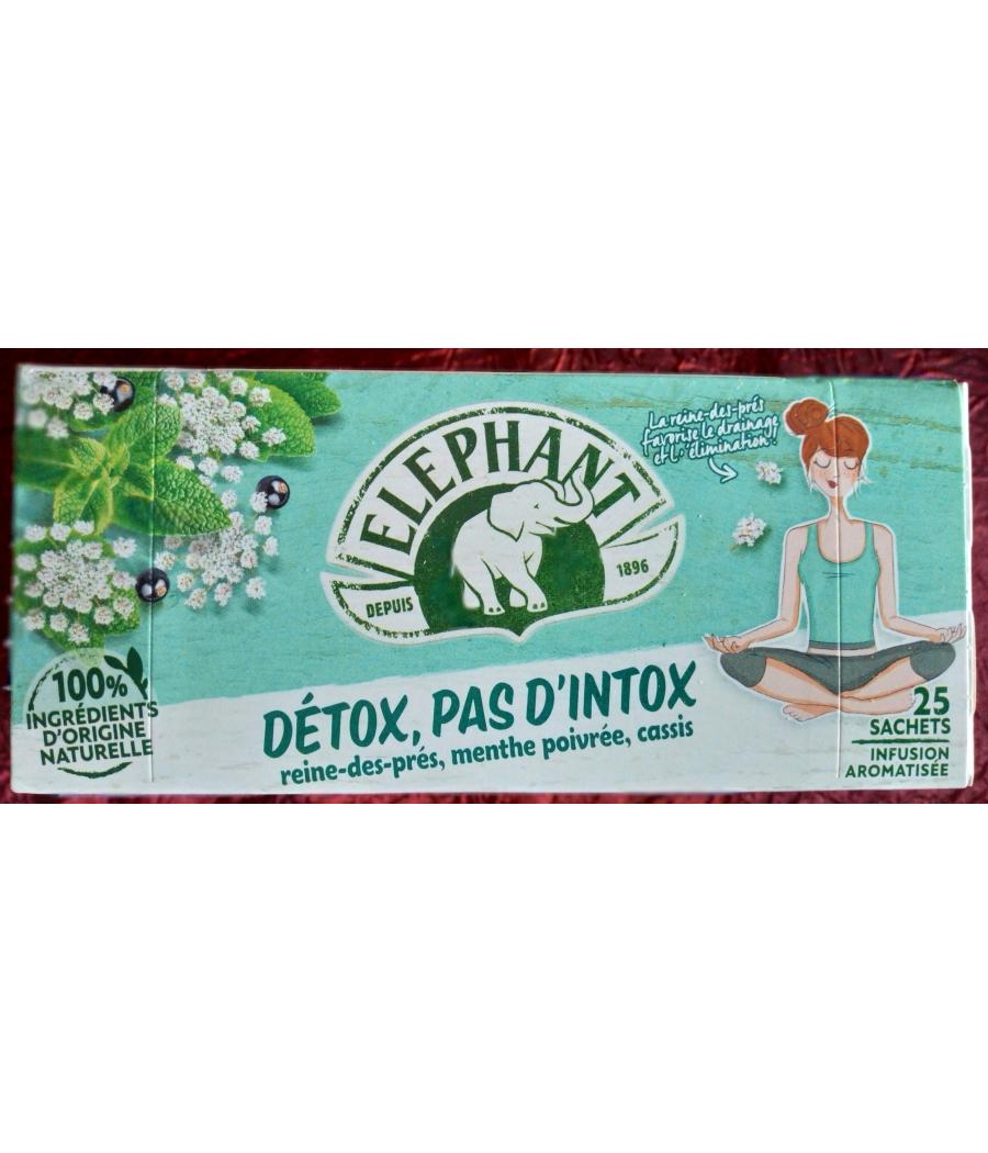 DETOX PAS D'INTOX REINE-DES-PRES, MENTHE POIVREE, 40G 25 SACHETS