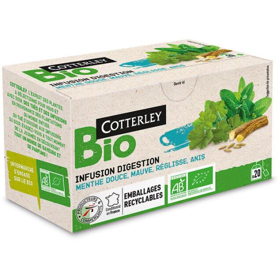 INFUSION DIGESTION BIO COTTERLEY 30G
