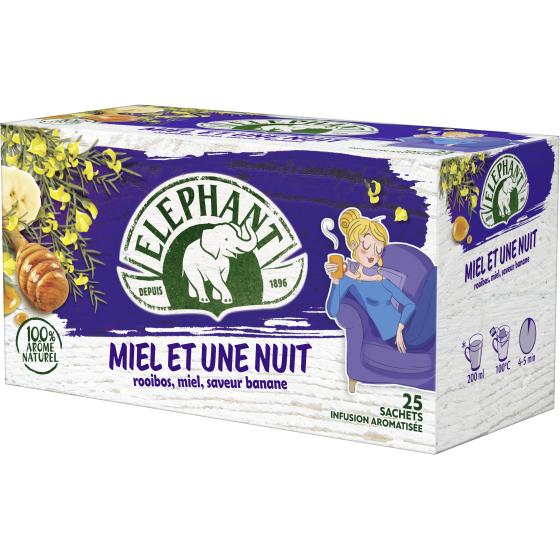 TISANE MIEL ET UNE NUIT ELEPHANT 44 G