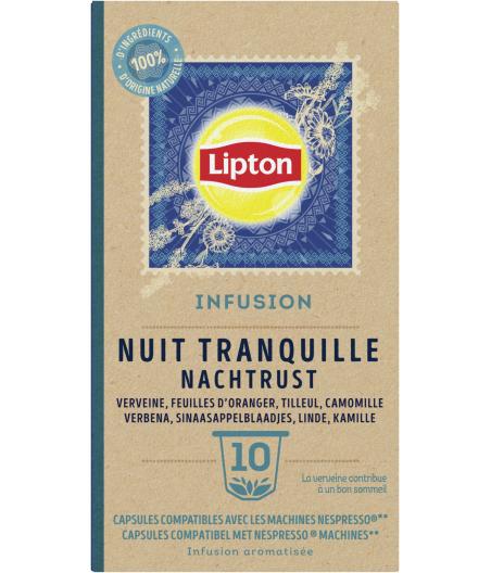 CAPSULES INFUSION NUIT TRANQUILLE LIPTON 16G