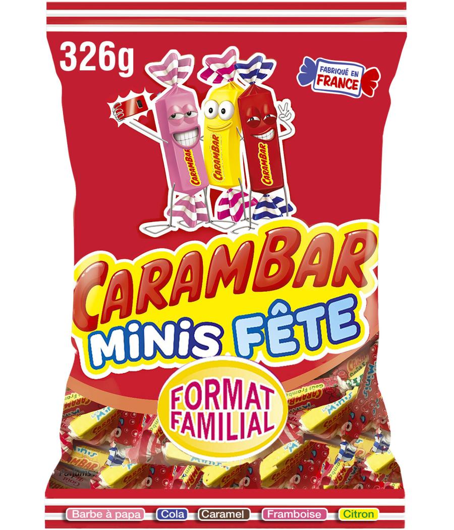 BONBONS MINIS FETE CARAMBAR 326G