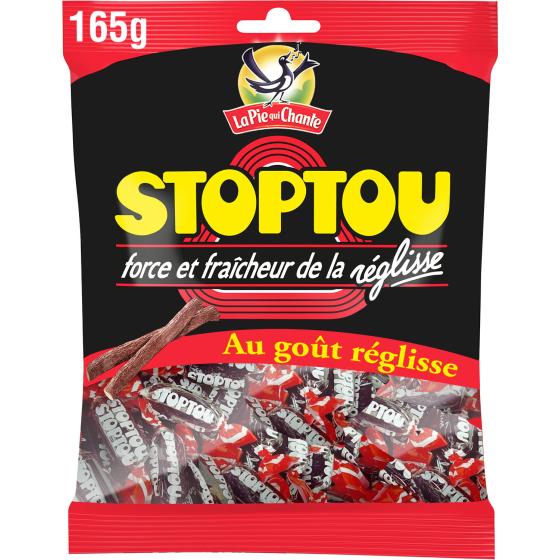 BONBONS STOPTOU GOUT REGLISSE LA PIE QUI CHANTE 165G