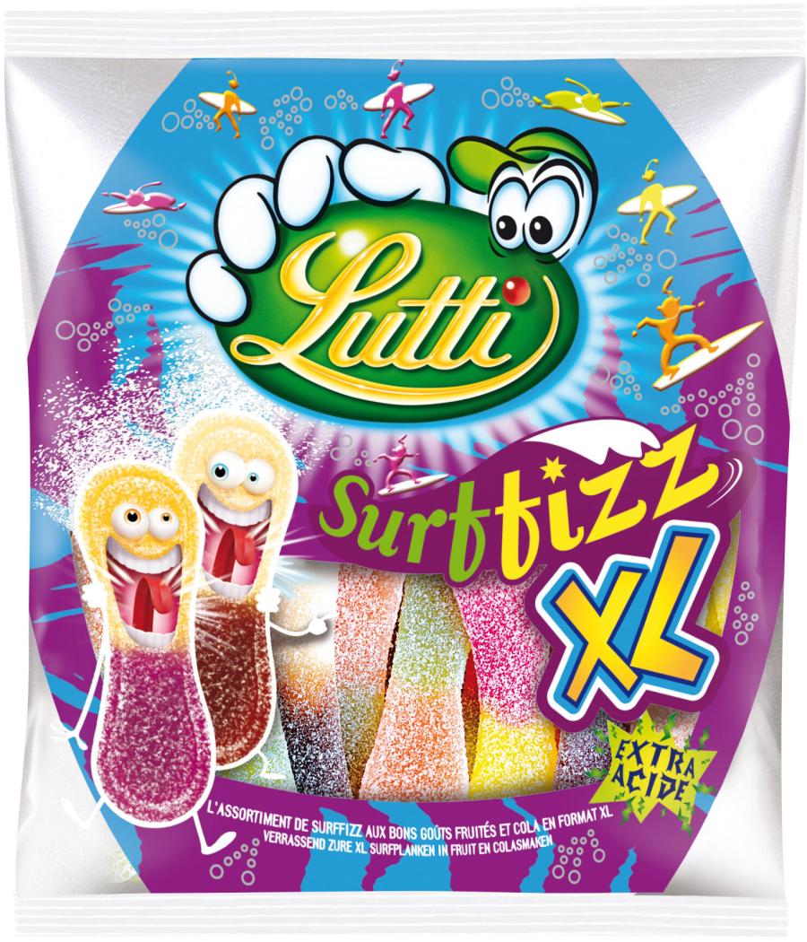 BONBONS SURFFIZZ XL LUTTI 200G