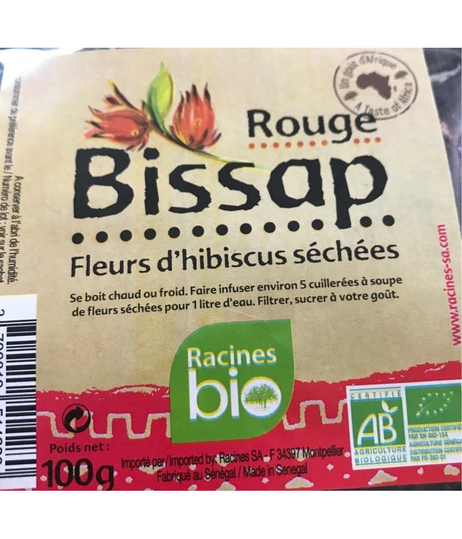 BISSAP RACINE BIO ROUGE 100G