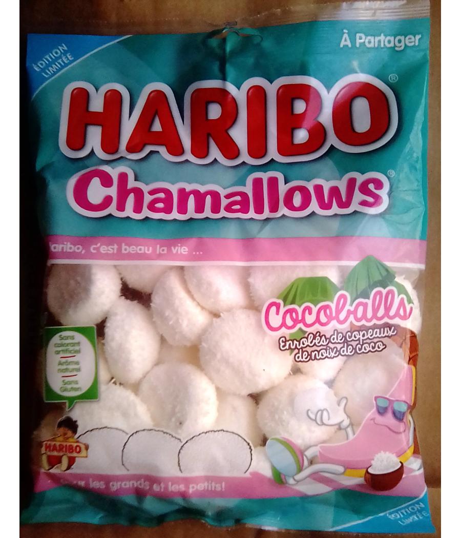 CHAMALLOWS - COCOBALLS - ENROBES DE COPEAUX DE NOIX DE COCO 175 G (26 X 6,73 G)
