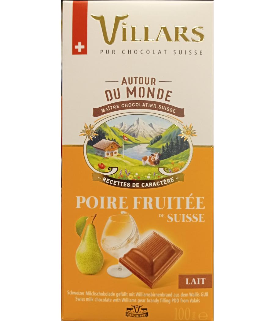 LAIT LIQUEUR POIRE FRUITEE DE SUISSE 100 G