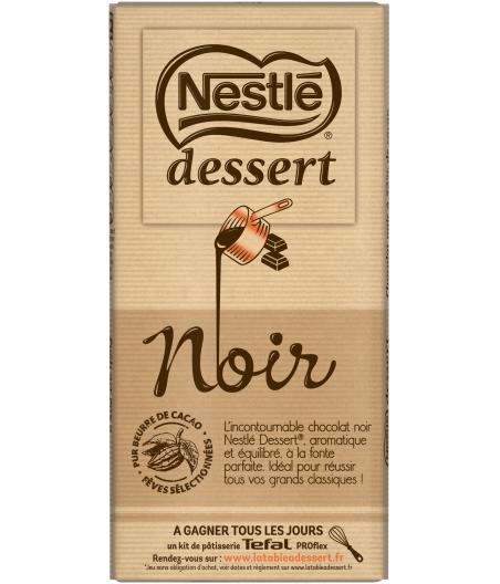 CHOCOLAT NOIR POUR PREPARATIONS PATISSIERE 205G