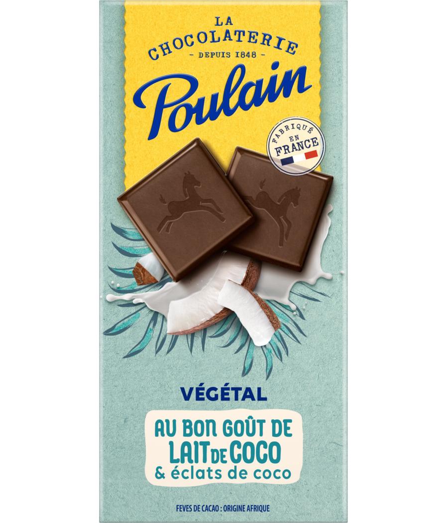 VEGETAL AU BON GOUT DE LAIT DE COCO ET ECLATS DE COCO 100 G