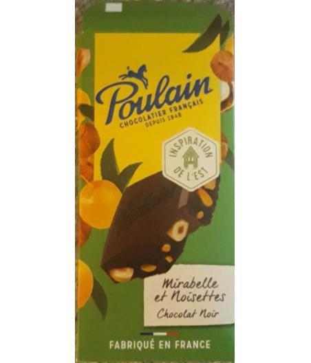 MIRABELLE ET NOISETTES CHOCOLAT NOIR 180 G (6 X 2 CARRES (30G))