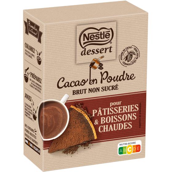 CACAO EN POUDRE BRUT NON SUCRE DESSERT NESTLE 250G