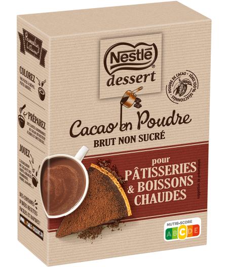 CACAO EN POUDRE NON SUCRE  NESTLE DESSERT 250G