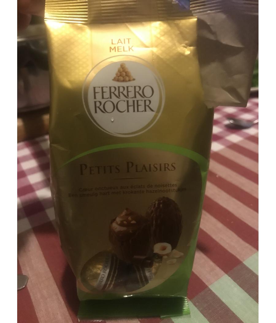 PETITS PLAISIRS CHOCOLAT AU LAIT FERRERO ROCHER 126G