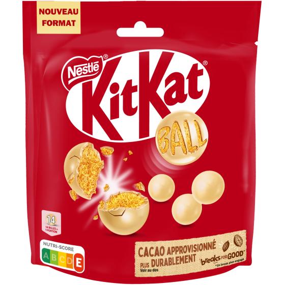 BILLES AU CHOCOLAT BLANC KITKAT NESTLE 200G