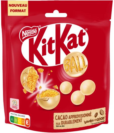 KITKAT BALL AU CHOCOLAT BLANC NESTLE 200G