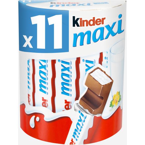 BARRE DE CHOCOLAT AU LAIT KINDER MAXI 231G