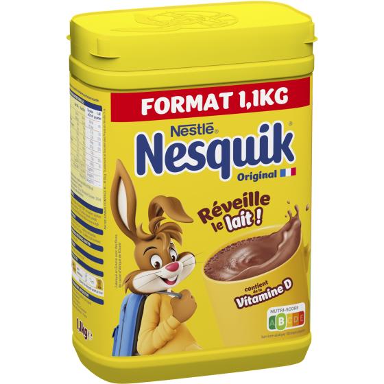 CHOCOLAT EN POUDRE NESQUIK NESTLE 1.1KG