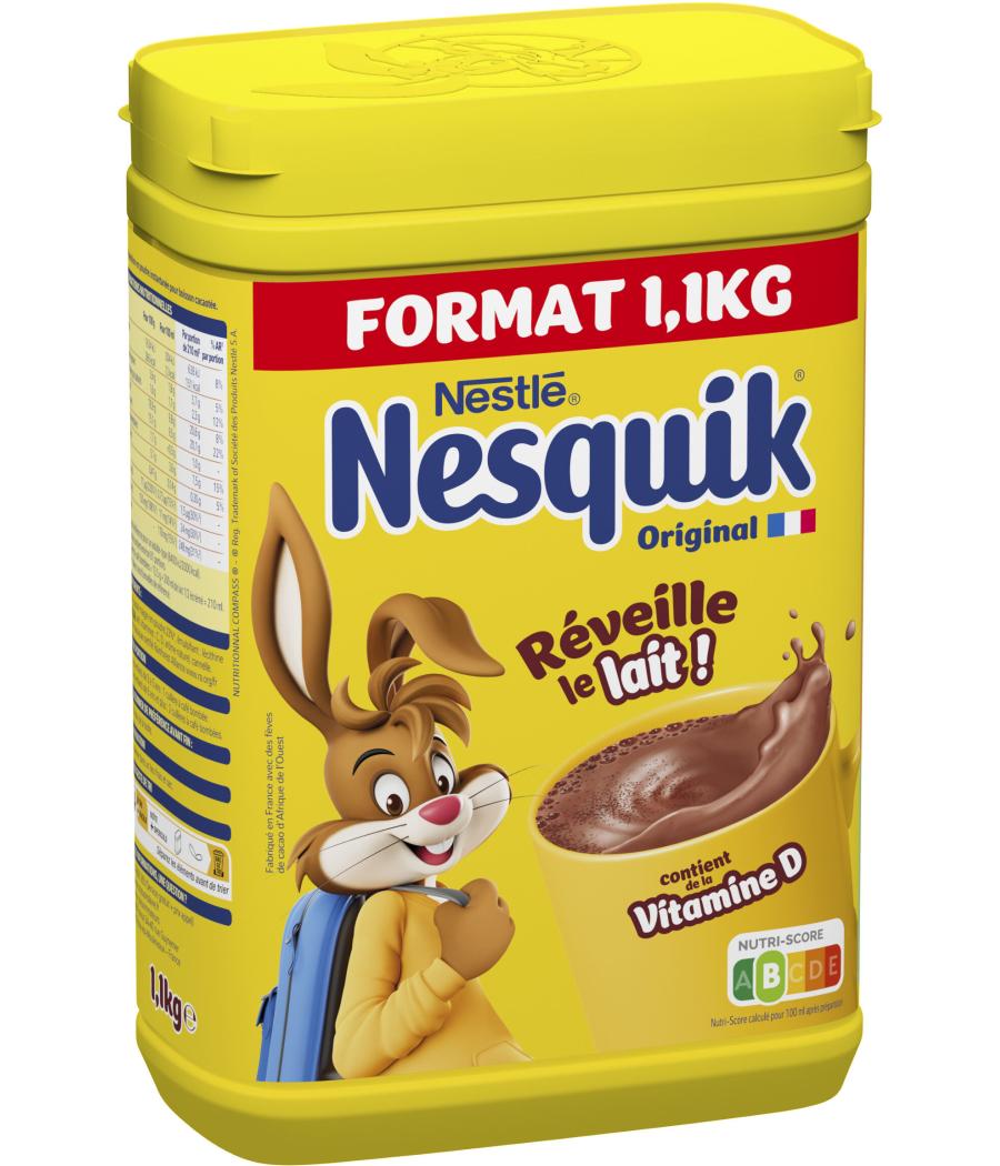 NESQUIK POUDRE CACAO NESTLE 1100G