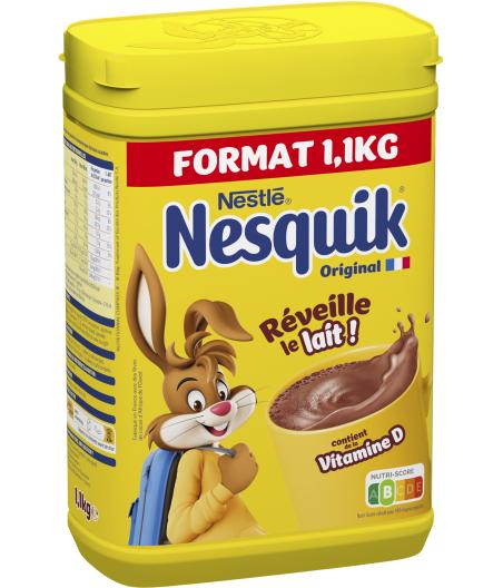 CHOCOLAT EN POUDRE NESQUIK NESTLE 1.1KG