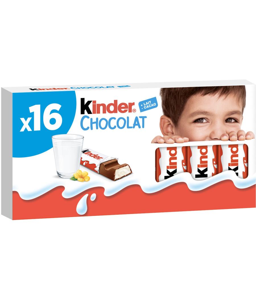 BARRE DE CHOCOLAT AU LAIT KINDER 200G