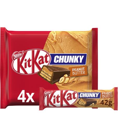 KITKAT CHUNKY PEANUT BUTTER NESTLE 168G