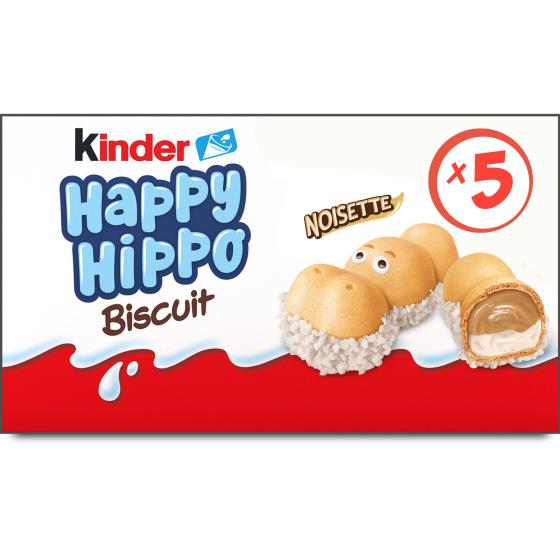 BISCUIT HAPPY HIPPO NOISETTE KINDER 103.5G