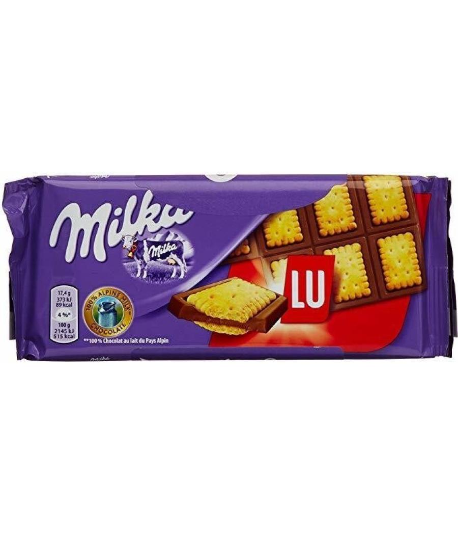 TABLETTE PETIT LU AU CHOCOLAT MILKA  2 X 87G
