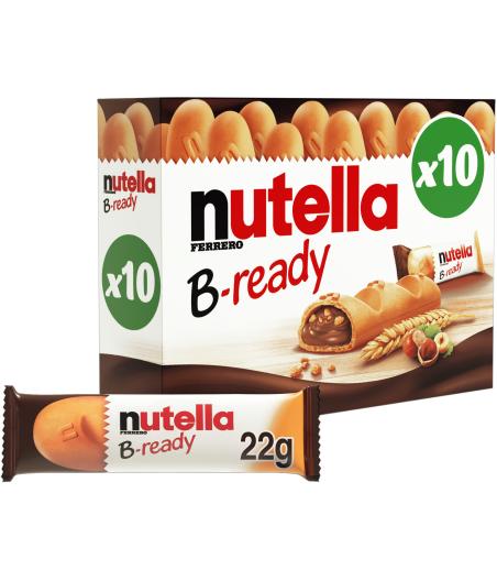 BISCUITS B-READY NUTELLA 220G